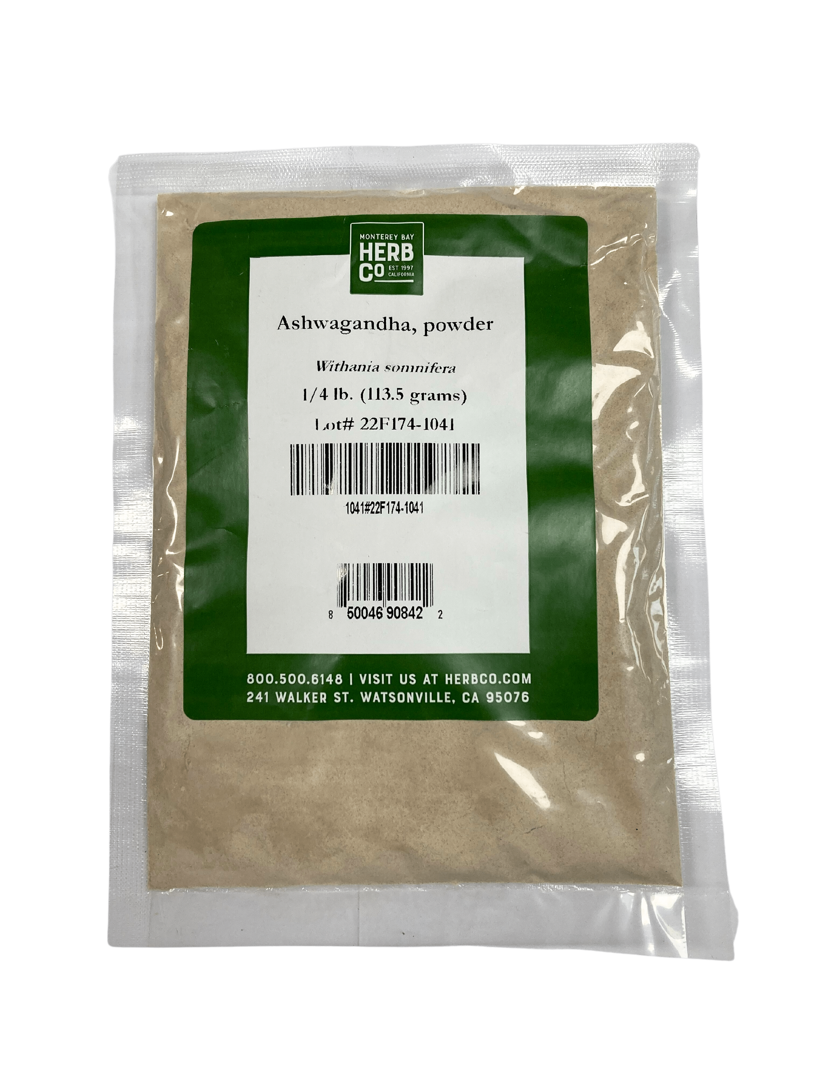 Ashwagandha Powder by Country Life Natural Foods