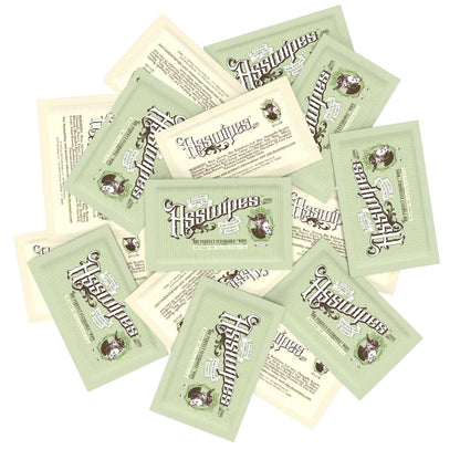 Asswipes Singles - Individually Wrapped Flushable Wipes (select quantity) by Fresh Body FB®