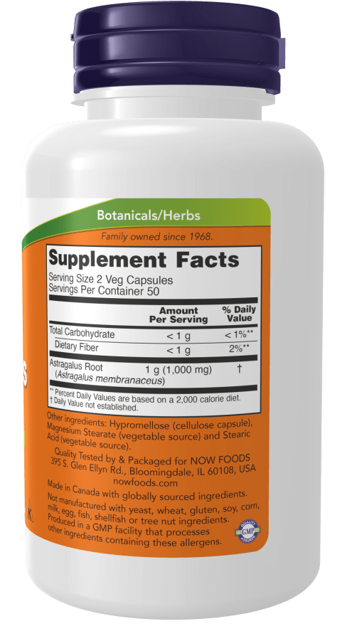 Astragalus 500mg by Country Life Natural Foods
