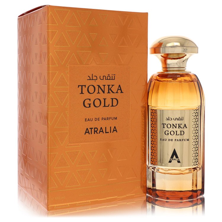 Atralia Tonka Gold by Atralia Eau De Parfum Spray (Unisex) 3.4 oz for Men by Avera Group