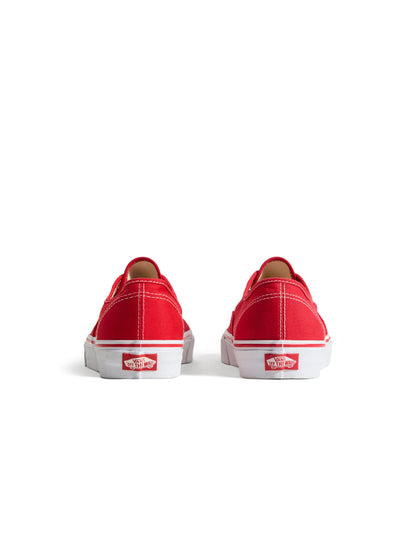 Vans Big Kids Authentic - Red by Denim Exchange