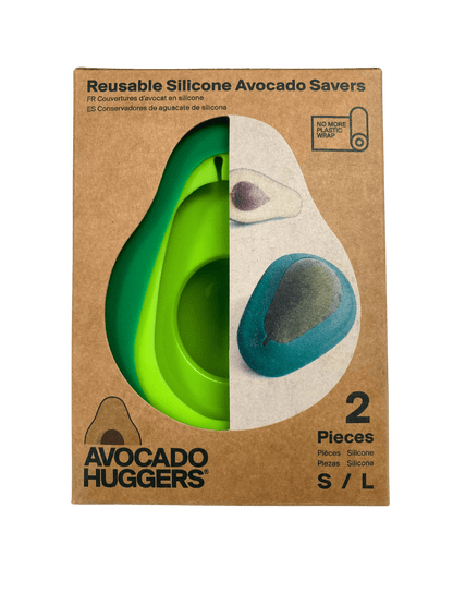 Food Savers, Silicone, Reusable, Food Huggers by Country Life Natural Foods