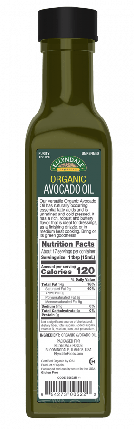 Avocado Cooking Oil, Organic by Country Life Natural Foods