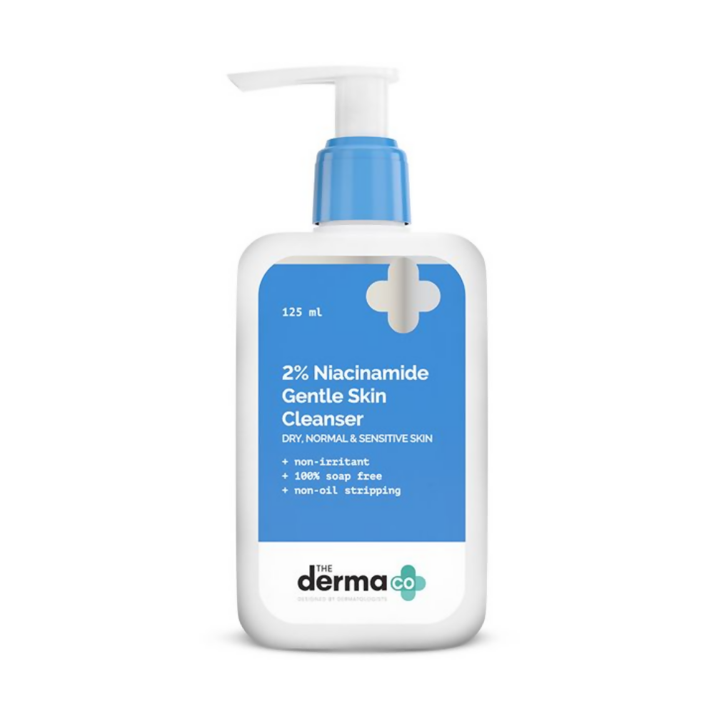 The Derma Co 2% Niacinamide Gentle Skin Cleanser for Sensitive, Dry &amp; Normal Skin
