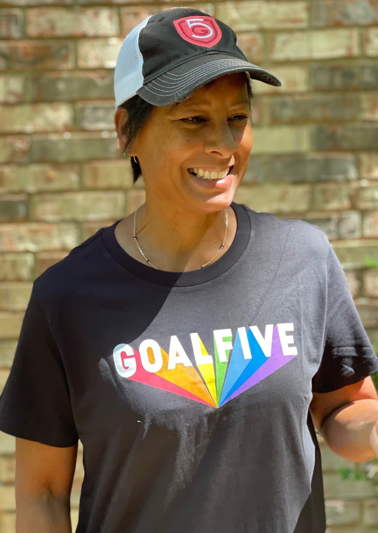 Superhuman Black Cotton T-Shirt by Goal Five