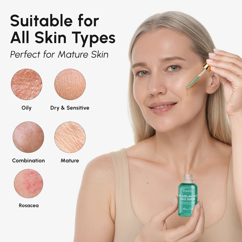 Redness Soothing Azelaic Acid Serum by Maree