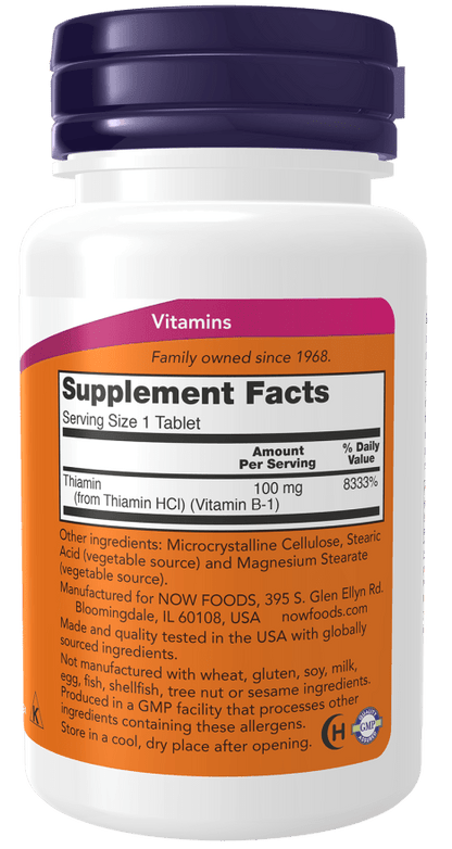 B-1 100mg by Country Life Natural Foods