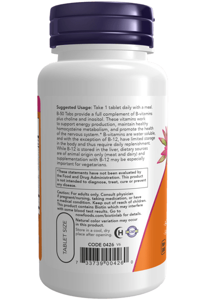 B-50 Tablets by Country Life Natural Foods