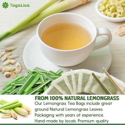 FreshDrinkUS Morning Vitality Digest &amp; Detox Mix, Fennel, Ginger &amp; Lemongrass Herbal Tea Bags Bundle, 100% Natural &amp; Pure Seeds and Leaves, No Sugar, No Caffeine, No Gluten, Vegan, Biodegradable Tea Bags, Hand-Made Process – Herbal Beverage by FreshDrinkUS - Natural and Premium Herbal Tea