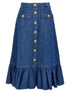 Valentino Garavani Women Valentino Garavani Denim Skirt by Luosophy