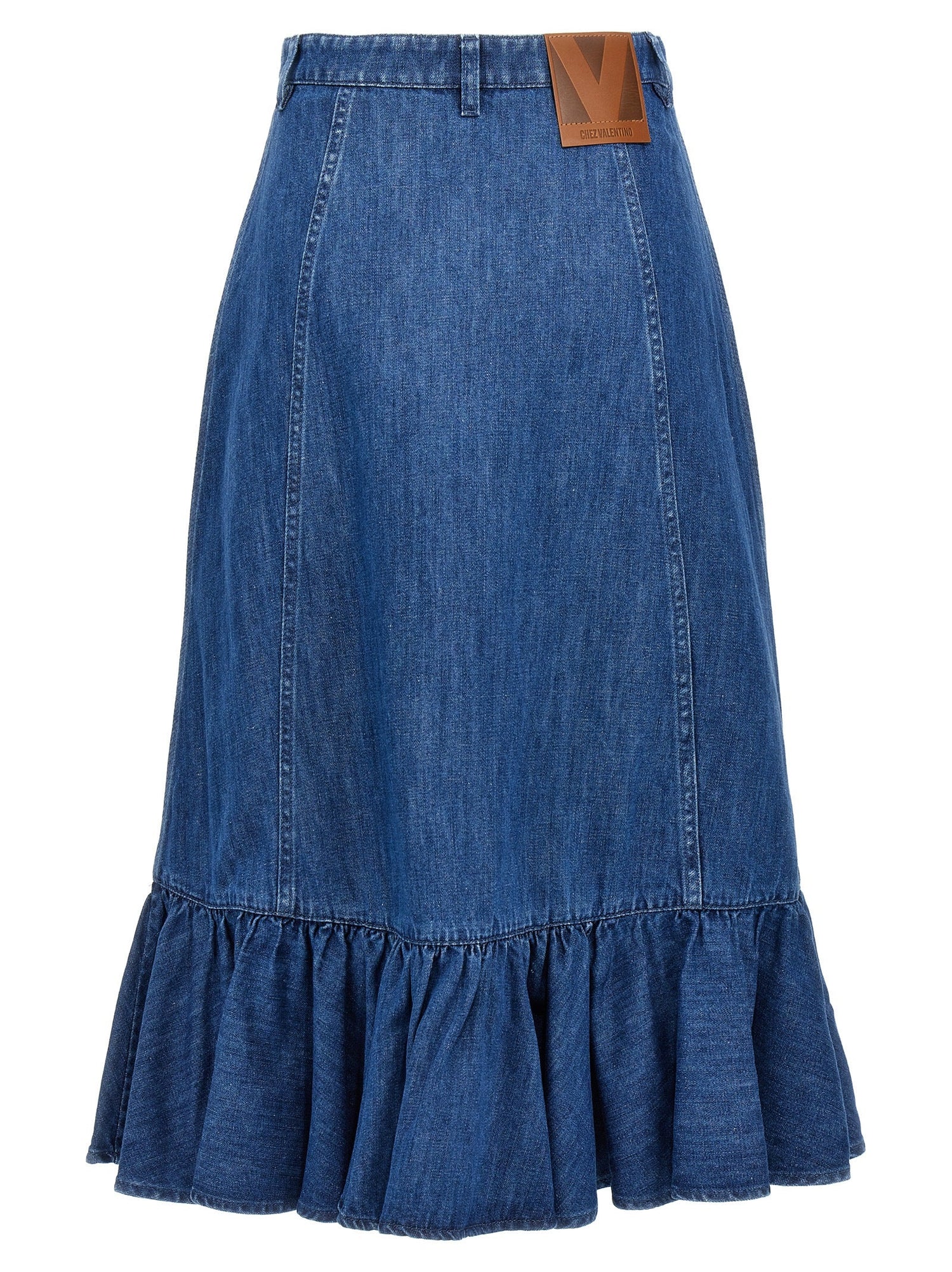 Valentino Garavani Women Valentino Garavani Denim Skirt by Luosophy