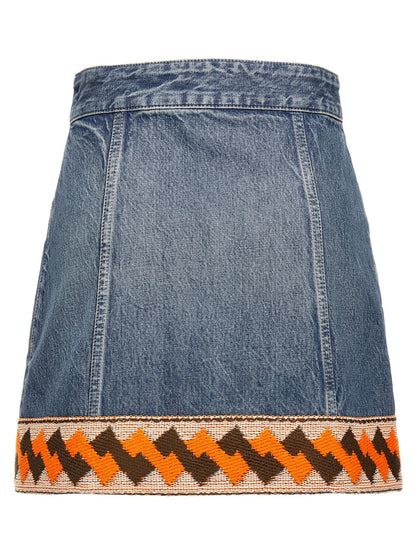 Valentino Garavani Women Valentino Garavani Trimming Skirt by Luosophy