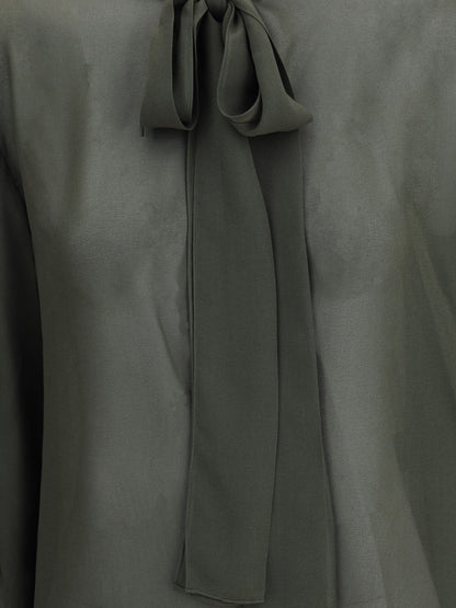 Alaïa Women Lavallière Neckline Blouse by Luosophy