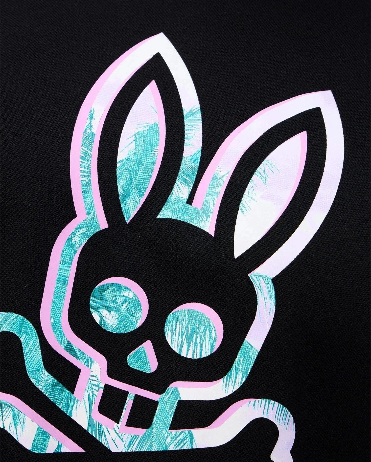 Psycho Bunny Leonard Graphic Tee - Black by Denim Exchange