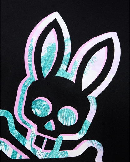 Psycho Bunny Leonard Graphic Tee - Black by Denim Exchange