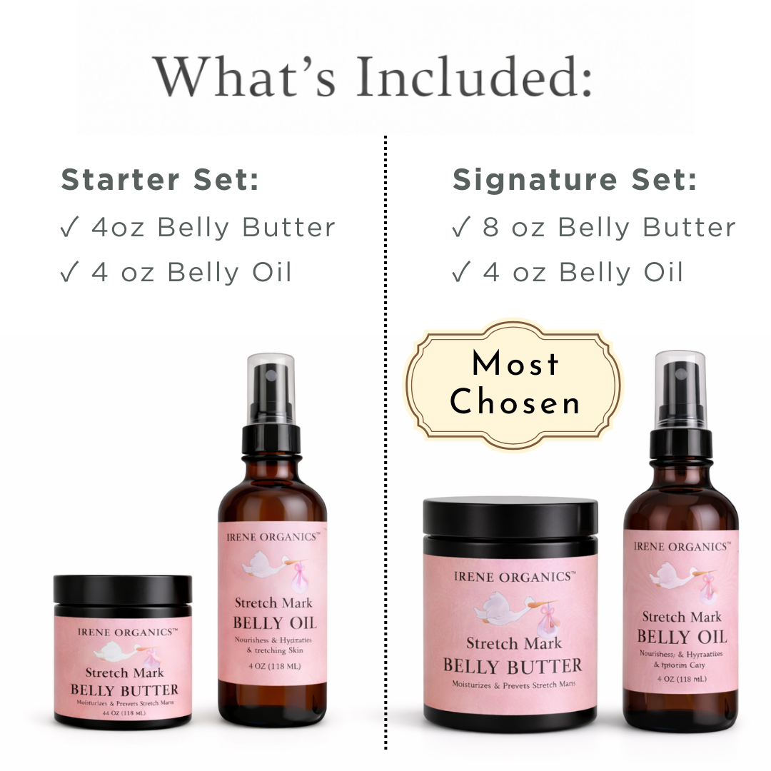 Belly Care Routine Bundle by Irene Organics