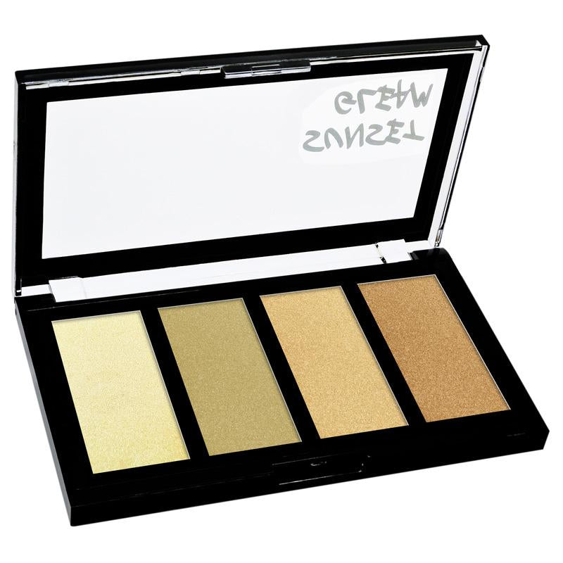 KLEANCOLOR 3D Highlighter Palette - Sunset Gleam 