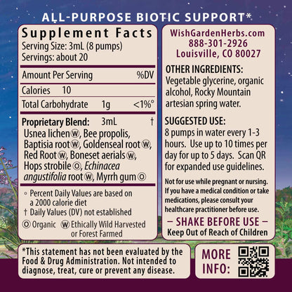 Kick-Ass Biotic Immune Force by WishGarden Herbs