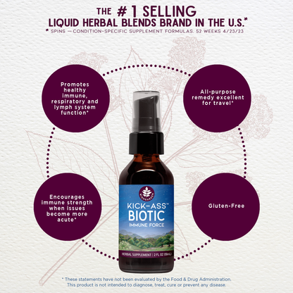 Kick-Ass Biotic Immune Force by WishGarden Herbs