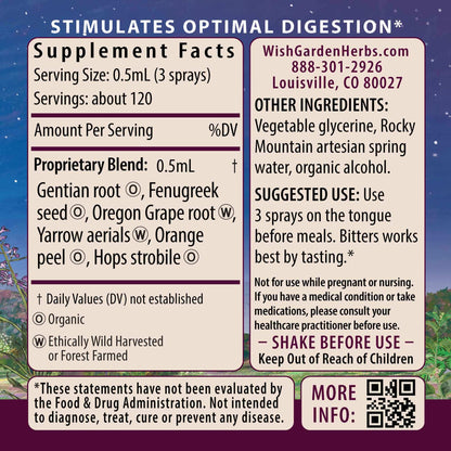 Badass Bitters Digestive Aid by WishGarden Herbs