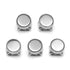 Stainless Steel Rope Border Round Studs by Cufflinks.com