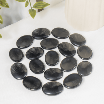 Black Obsidian Pocket Stones.  DestGlow