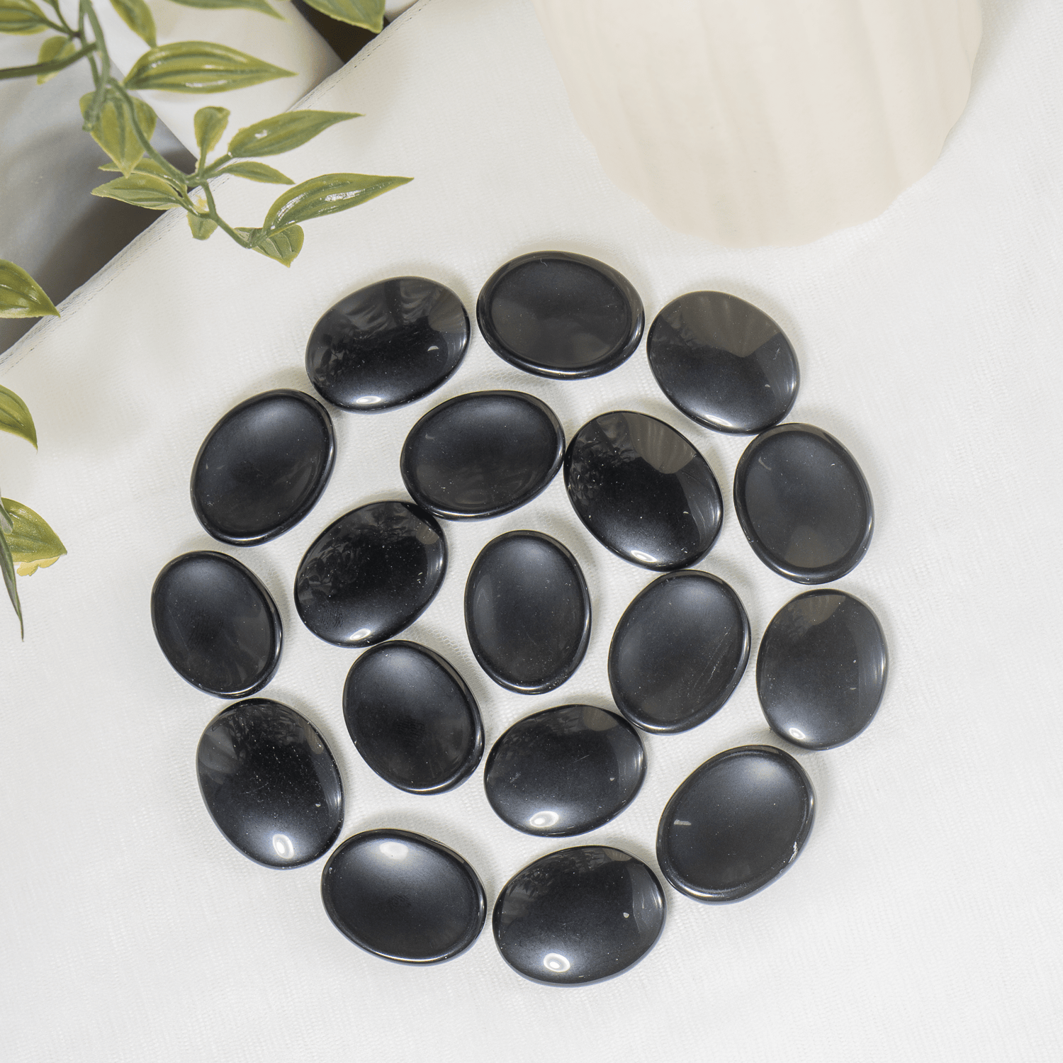 Black Obsidian Pocket Stones.  DestGlow