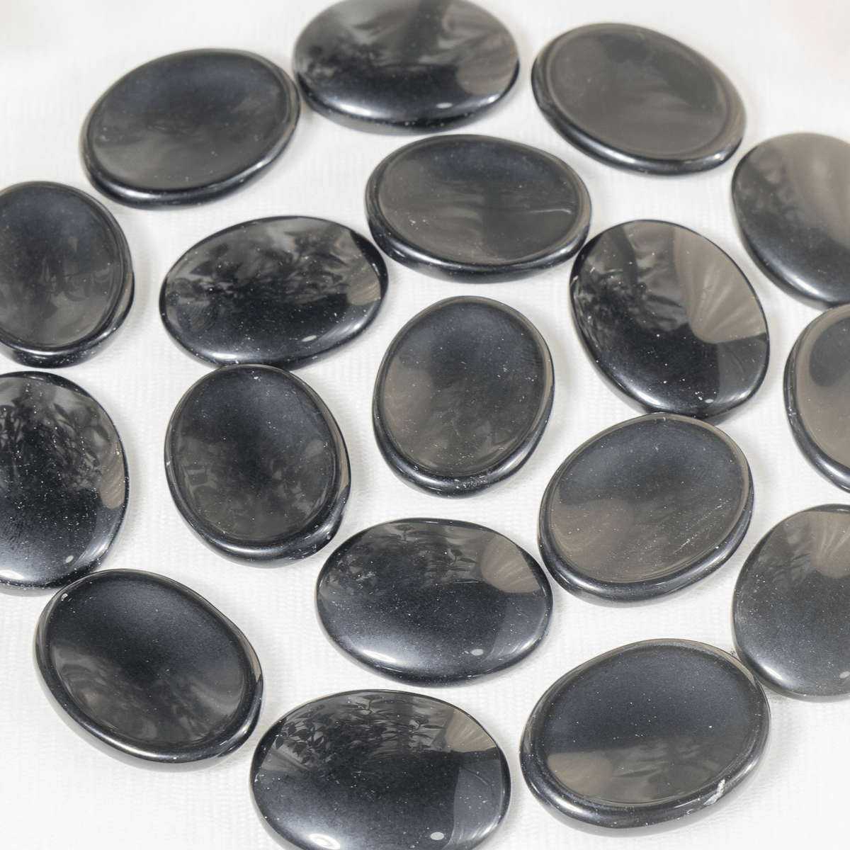 Black Obsidian Pocket Stones.  DestGlow