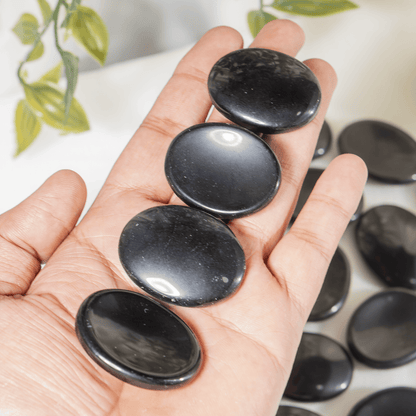 Black Obsidian Pocket Stones.  DestGlow