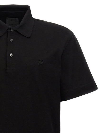 Givenchy Men Logo Embroidery Polo Shirt by Luosophy