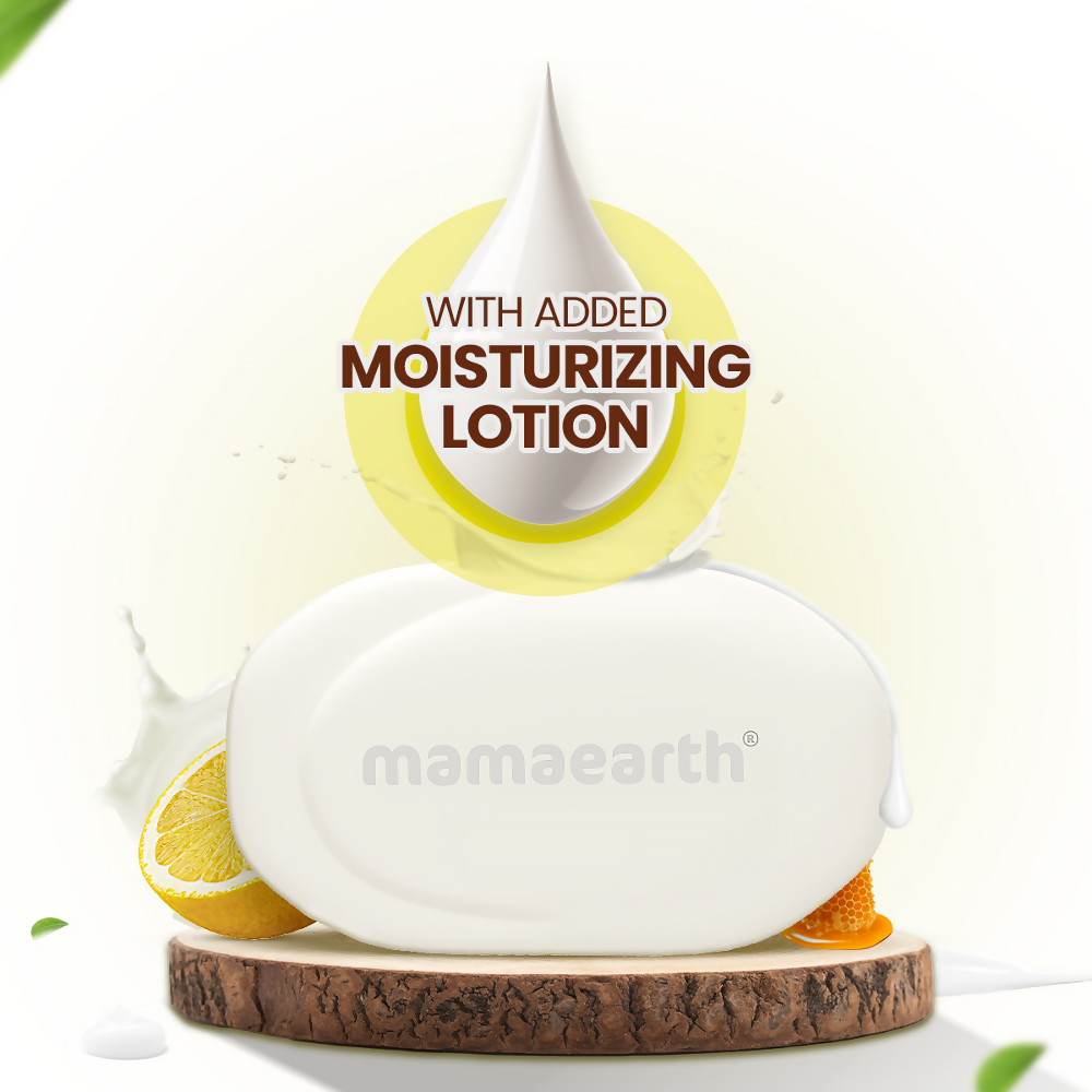 Mamaearth Vitamin C Moisturizing Lotion Soap (Buy 3 Get 1 Free)