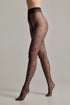 Fantasy Tights Conte Bonheur - Hearts Pattern 