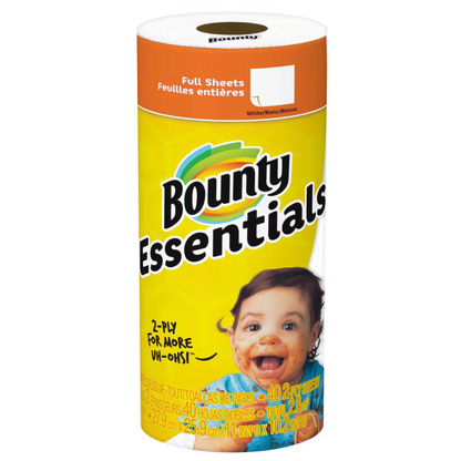 Bounty Essentials Select-A-Size Paper Towels, 30 Rolls  DestGlow