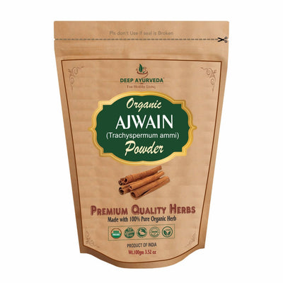 Deep Ayurveda Organic Ajwain Powder