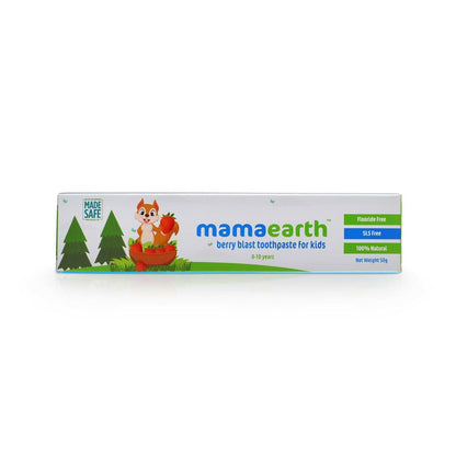 Mamaearth Moisturizing Baby Bathing Soap Bar &amp; Natural Berry Blast Kids Toothpaste