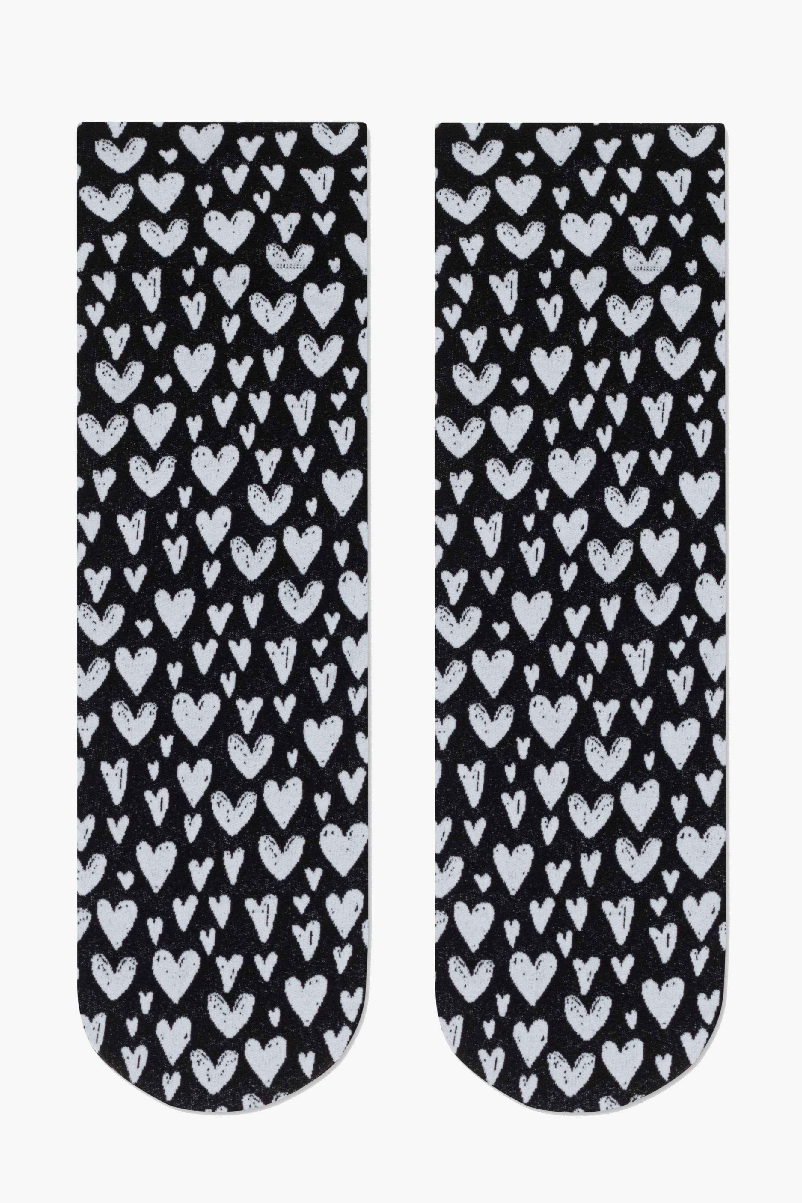 Socks Conte Fantasy - Heart Pattern