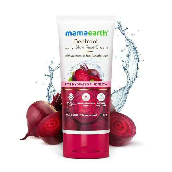 Mamaearth Beetroot Daily Glow Face Cream With Beetroot &amp; Hyaluronic Acid