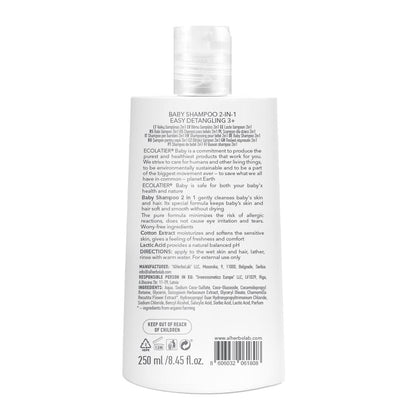 x-Baby Shampoo 2-in-1 Easy Detangling 3+ 250ml by Damask Rose