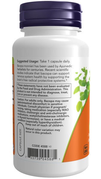 Bacopa Extract 450 mg by Country Life Natural Foods