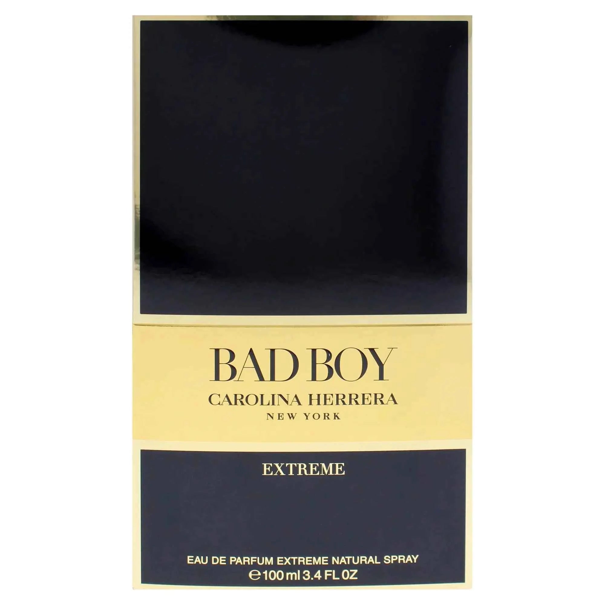 Bad Boy Extreme By Carolina Herrera For Men 3.4oz EDP Spray