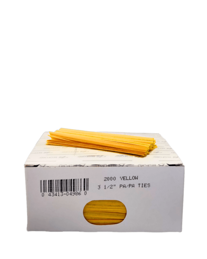 Bag Ties, Paper, 3.5", 2000 Count by Country Life Natural Foods