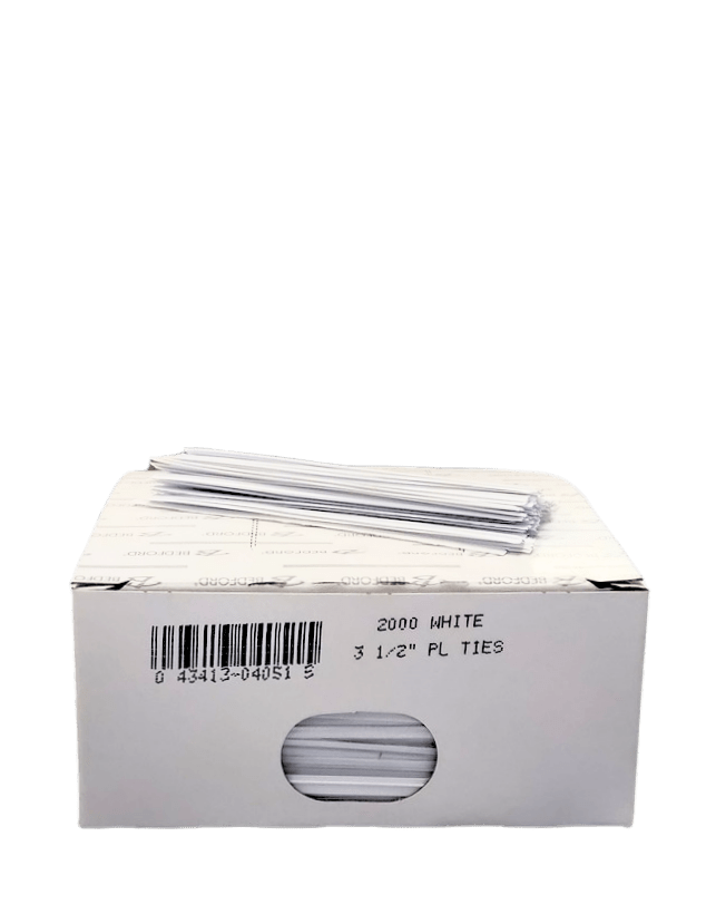 Bag Ties, Plastic, 3.5", 2000 Count by Country Life Natural Foods