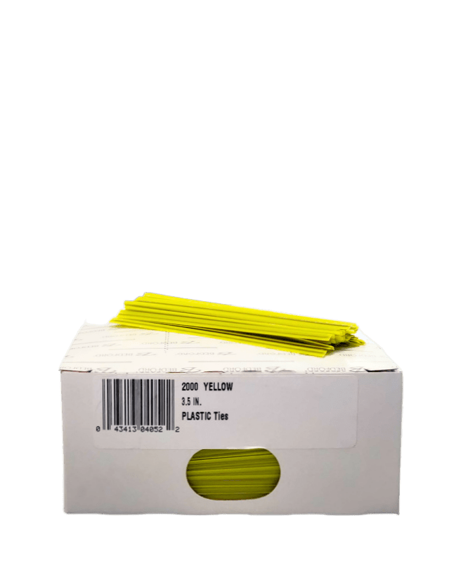 Bag Ties, Plastic, 3.5", 2000 Count by Country Life Natural Foods