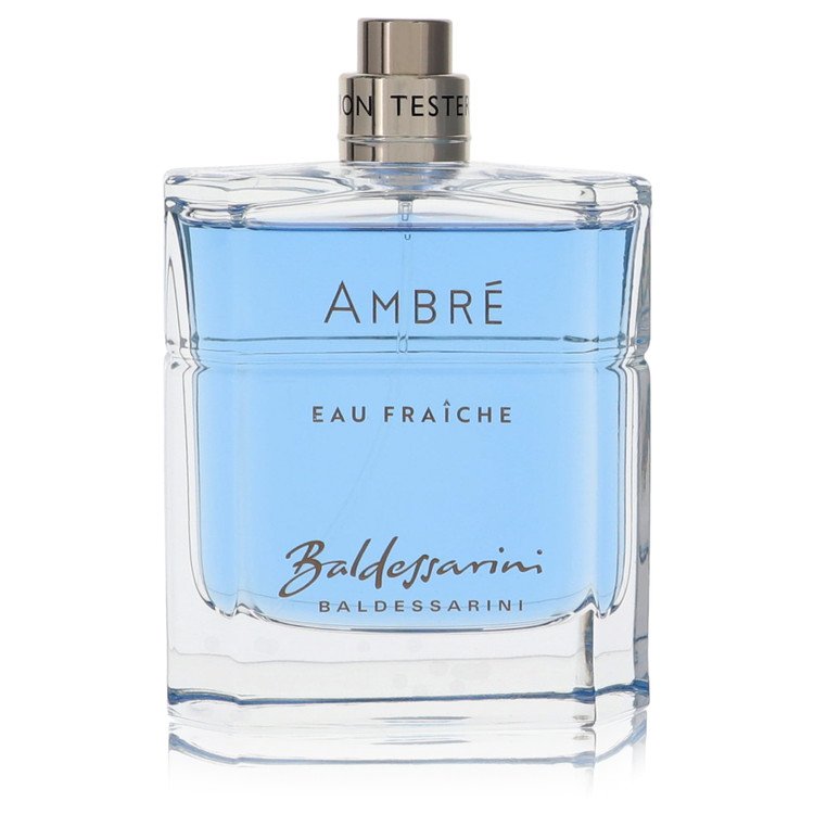 Baldessarini Ambre Eau Fraiche by Hugo Boss Eau De Toilette Spray (Tester) 3 oz for Men 