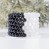 Yin Yang Balance Crystal Bracelet, Selenite, Black Tourmaline Crystal Healing Spiritual Support Balance  DestGlow