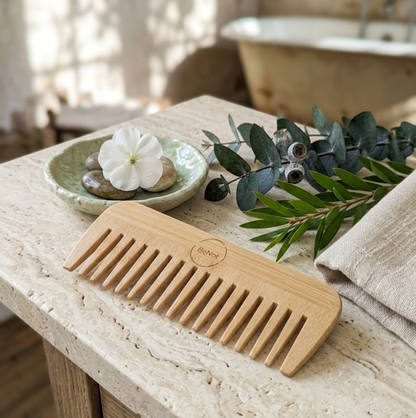 All-Natural Bamboo Hair Comb by BeNat
