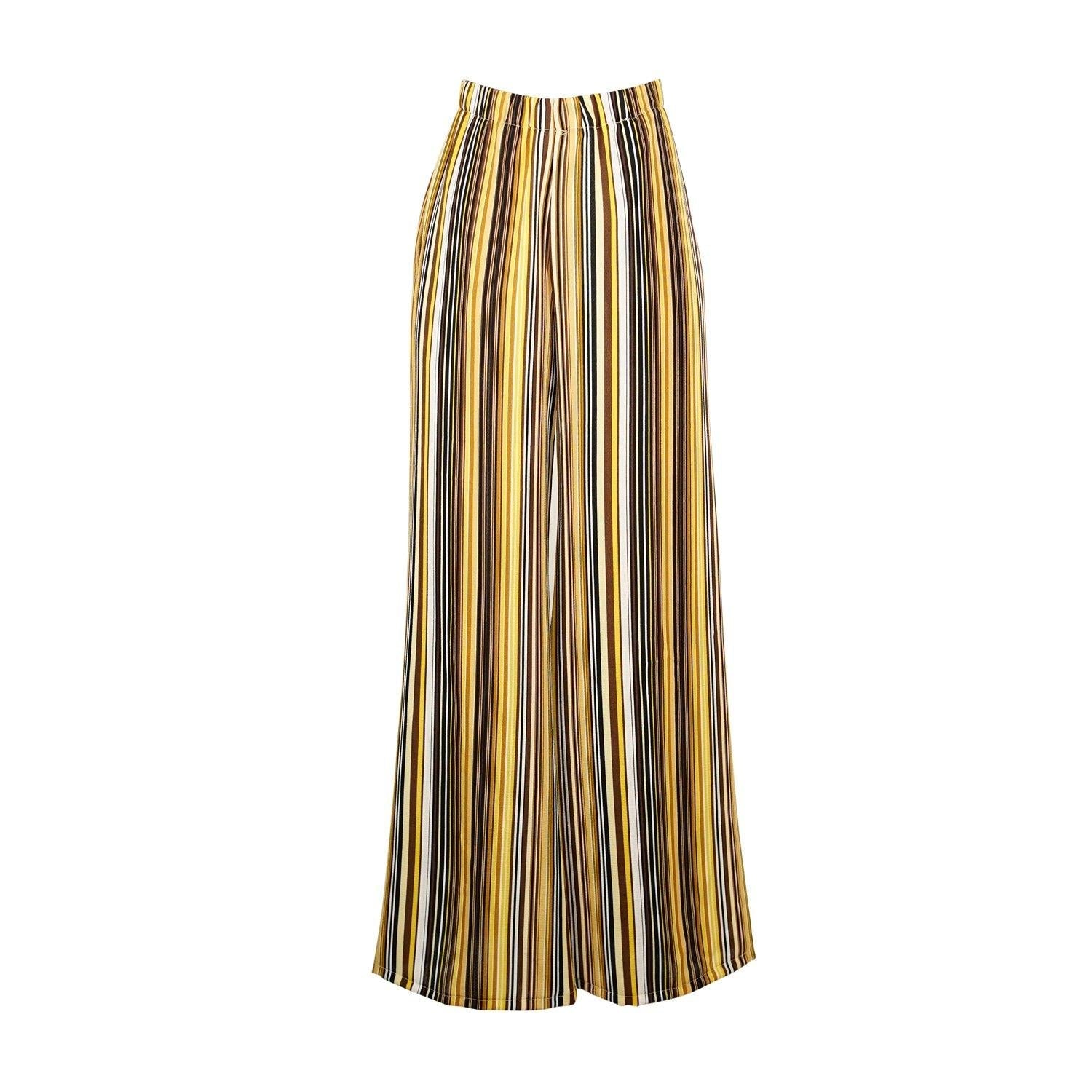 Bank Striped Tunic Caftan Set 