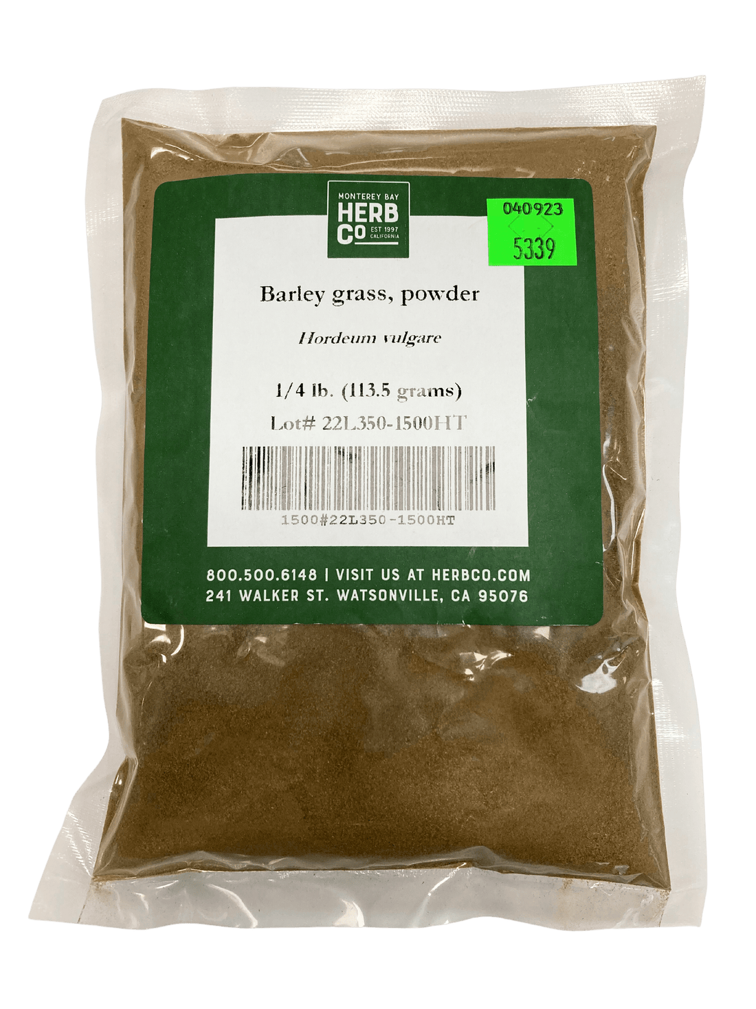 Barley Grass Powder by Country Life Natural Foods