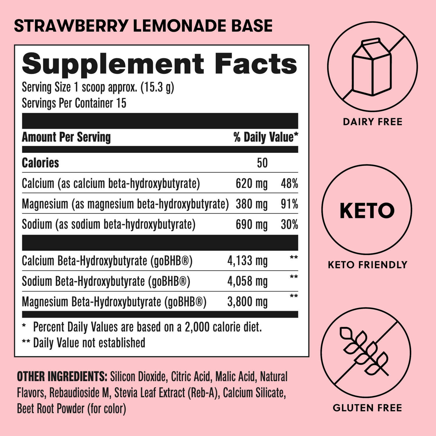 Base Ketones - Exogenous Ketones Drink Mix with goBHB® by Perfect Keto
