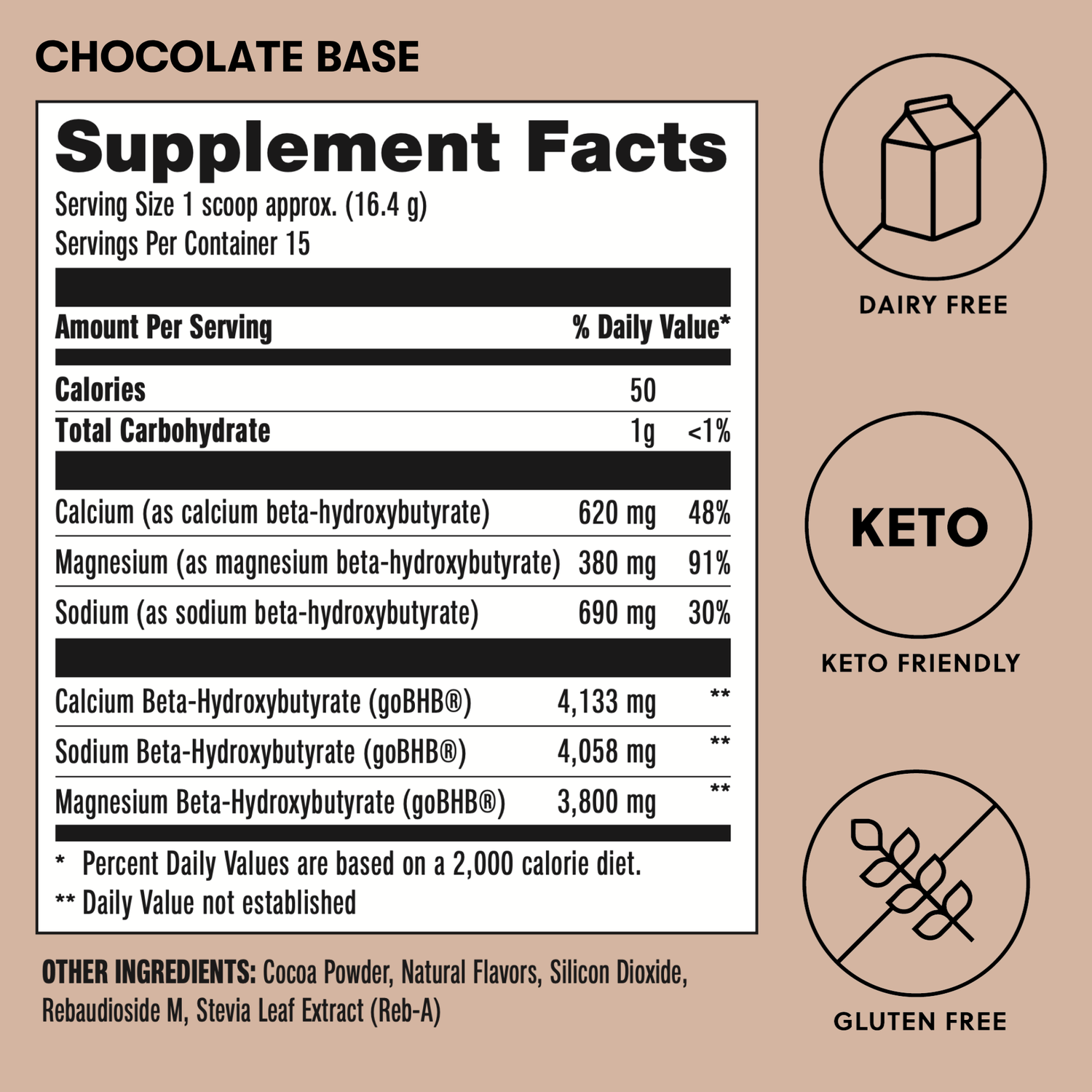 Base Ketones - Exogenous Ketones Drink Mix with goBHB® by Perfect Keto